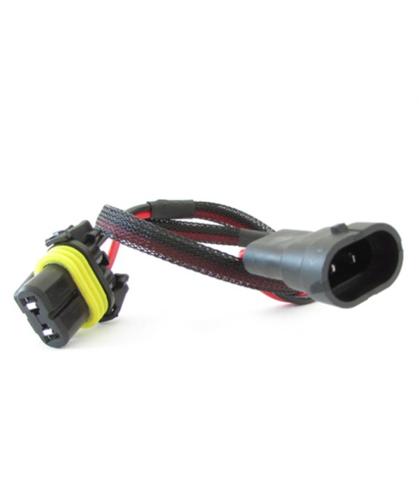 Cablaggio Alimentazione Per Centralina Ballast Universale Con Connettori Lampada Xenon H11 H8 H9