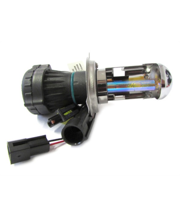 Lampada Hid Xenon H4 H/L Bixenon 35W 3000K Colore Giallo Arancione(Solo Lampada)