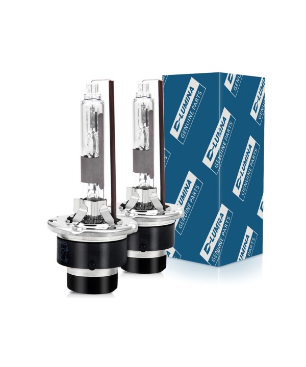 Coppia Lampada Hid Xenon D2R 6000K Attacco Metallo