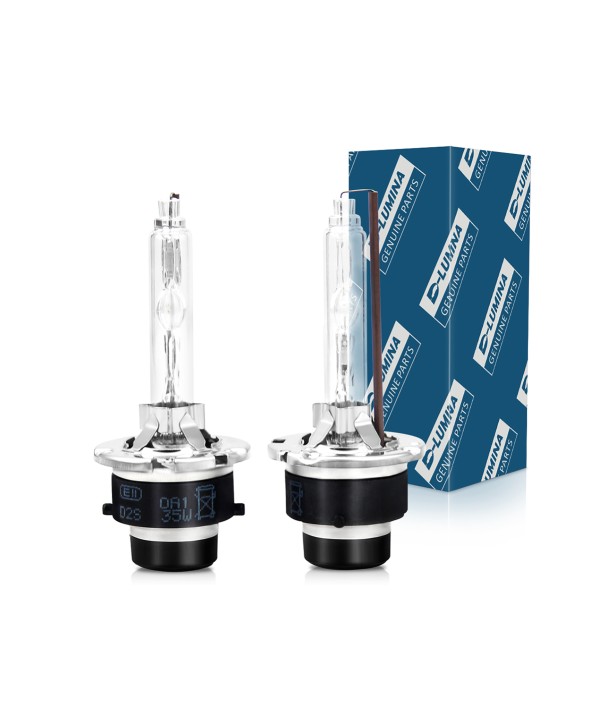 Coppia Lampada Hid Xenon D2S 6000K Attacco Metallo
