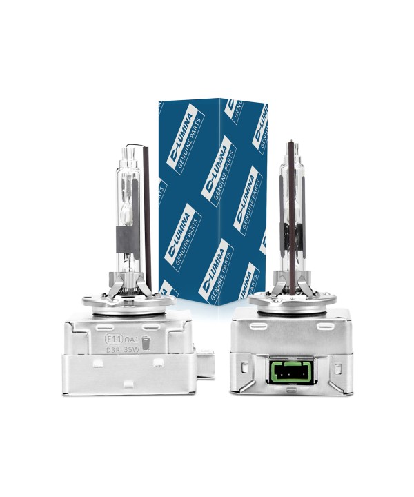 Coppia Lampada Hid Xenon D3R 6000K Attacco Metallo