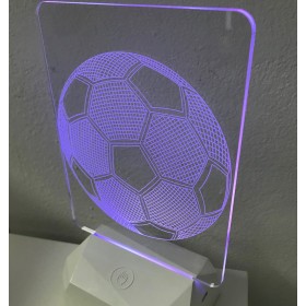 3D Acrilico Forma Rettangolare Senza Figure (3DB001)