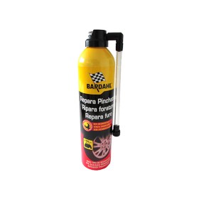 BARDAHL Ripara e Riparti Ripara Forature Gomme Pneumatici da 135mm a 195mm Senza Smontare 400 ML