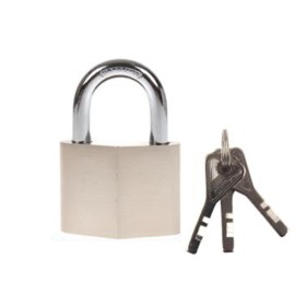 Lucchetto Acciaio Inossidabile 30mm Con 3 Chiavi