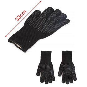 Guanto da Barbecue Ignifughi Singolo Pezzo Lungo da 33cm