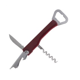 Apribottiglie 4 in 1 con Cavatappi e Coltello