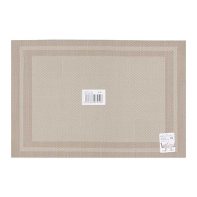 4 Pezzi Tovagliette in PVC+Poliestre Antiscivolo Impermeabilie Resistente al Calore e allo Sporco Lavabili 45x30cm Modello 11