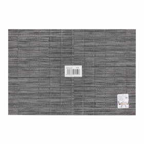 4 Pezzi Tovagliette in PVC+Poliestre Antiscivolo Impermeabilie Resistente al Calore e allo Sporco Lavabili 45x30cm Modello 12