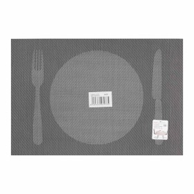 4 Pezzi Tovagliette in PVC+Poliestre Antiscivolo Impermeabilie Resistente al Calore e allo Sporco Lavabili 45x30cm Modello 23