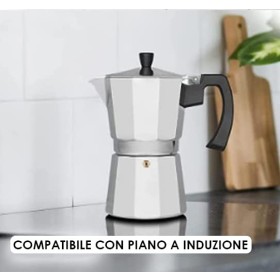 Caffettiera Induzione In Alluminio 9 Tazze