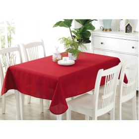 Tovaglia HULE Impermeabile Colore Vino Rosso Rettangolare 140X240cm