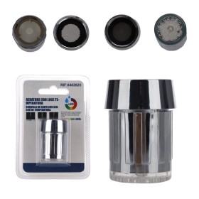 Aeratore per Rubinetto con Luce Reattiva alla Temperatura Diametro 22mm Compatibile con Rubinetto Maschio Femmina