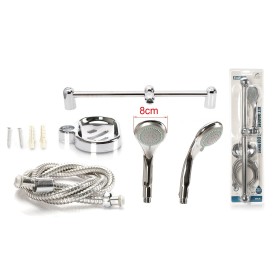 Kit Asta Doccia Saliscendi Con Soffione Diametro 8cm