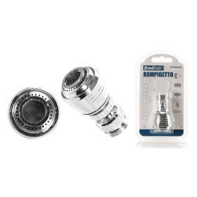 Aeratore Rubinetto Rompigetto Rubinetto Cucina Girevole 360° Colore Argento Monogetto Diametro 23mm