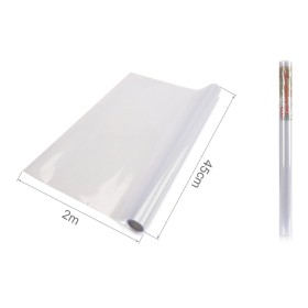 Pellicola per Vetri Finestre Autoadesiva Opaca 45x200 cm - Privacy Ufficio Bagno Camera - Pellicola Vetri Finestre Autoadesiva - Protezione UV