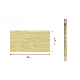 6 Rotoli Carta Adesive Per Mobili 45X200cm Legno Cenere Carta da Parati Autoadesive Rivestimento PVC Lavabile