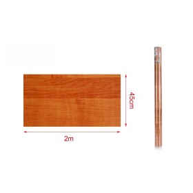 6 Rotoli Carta Adesive Per Mobili 45X200cm Legno Ciliegio Carta da Parati Autoadesive Rivestimento PVC Lavabile