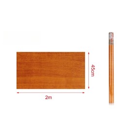 6 Rotoli Carta Adesive Per Mobili 45X200cm Legno Paduka Carta da Parati Autoadesive Rivestimento PVC Lavabile