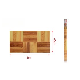 6 Rotoli Carta Adesive Per Mobili 45X200cm Legno Noce Carta da Parati Autoadesive Rivestimento PVC Lavabile