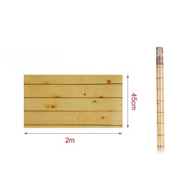 6 Rotoli Carta Adesive Per Mobili 45X200cm Legno Abete Carta da Parati Autoadesive Rivestimento PVC Lavabile