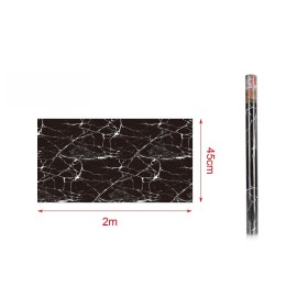 6 Rotoli Carta Adesive Per Mobili 45X200cm Effetto Marmo Carta da Parati Autoadesive Rivestimento PVC Lavabile