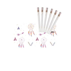 6 Rotoli Carta Adesive Per Mobili 45X200cm Colorati con Disegni Carta da Parati Autoadesive Rivestimento PVC Lavabile