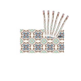 6 Rotoli Carta Adesive Per Mobili 45X200cm Colorati con Disegni Carta da Parati Autoadesive Rivestimento PVC Lavabile