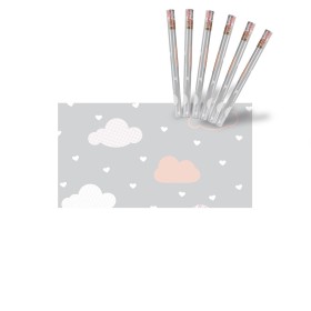 6 Rotoli Carta Adesive Per Mobili 45X200cm Colorati con Disegni Carta da Parati Autoadesive Rivestimento PVC Lavabile