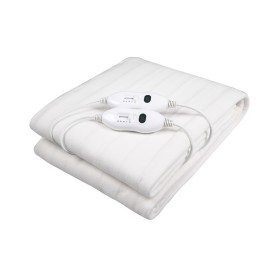 Scaldaletto Elettrico Matrimoniale Scaldasonno 160X140cm 60WX2 Coperta Termica