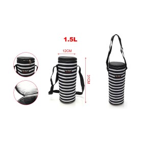 Borsa Frigo 1,5L Borsa Termica Porta Pranzo Misura Diametro 12cm X Altezza 31cm