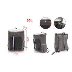 Borsa Zaino Frigo 30L Borsa Termica Porta Pranzo Misura 34X20X46cm