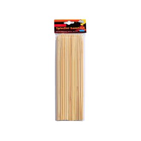 90 Spiedini Bamboo Diametro 3mm Lunga 25cm