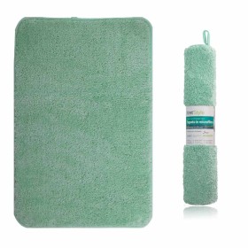 Tappeto in Microfibra Multiuso Antiscivolo Soffice Assorbente Lavabile 40x60cm Verde Acqua