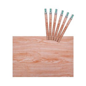 6 Rotoli Carta Adesive Per Mobili 45X200cm Legno Carta da Parati Autoadesive Rivestimento PVC Lavabile