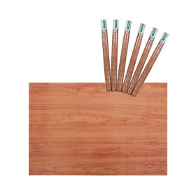 6 Rotoli Carta Adesive Per Mobili 45X200cm Legno Carta da Parati Autoadesive Rivestimento PVC Lavabile