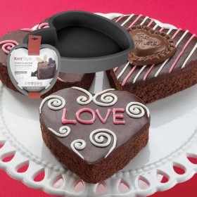 Stampo in Silicone Multiuso per la Torta Antiaderente TermoresistenteLunghezza 24cm Larghezza 23.5cm Altezza 4cm Modello: J