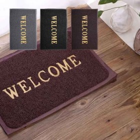 Zerbino Multiuso Tappeto per Porta D'ingressoAntiscivolo PVC Taglia: 40 x 60 cm Colore Assortito Blu/Grigio/Rosso/Verde