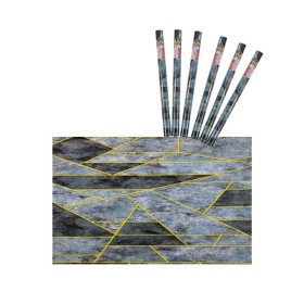 6 Rotoli Carta Adesive Per Mobili 45X200cm Effetto Marmo Carta da Parati Autoadesive Rivestimento PVC Lavabile