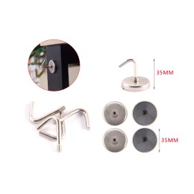 4pcs Ganci Magnetici Ø35mm