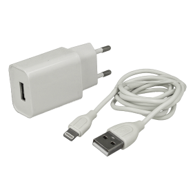 Caricabatterie Con Cavo Lightning 5V 2A Ricarica Veloce per Iphone Ipad