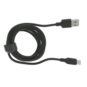 Cavo USB USB C 3A 1,5M Carica Veloce Nero