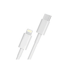 Cavo Type-C a Lightning Ricarica Veloce 3,5A fino 27W Bianco 50cm