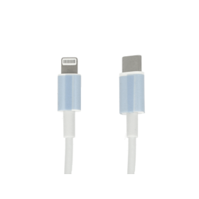Cavo USB C Lightning Ricarica Veloce 3,5A Bianco 1 Metro