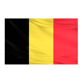 Bandiera Belgio 145X90cm In Tessuto Poliestere Con Passante Per L'Asta