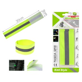 2 pz Fascia Fluorescente Multiuso 30 x 5 cm Modello con Striscia