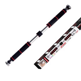 Sbarra per trazioni da porta regolabile telescopica 80 da a 130 cm Diametro 1 mm