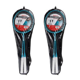 4pcs Racchette Badminton per Principianti per Pratica Forma Classica con Custodia Colore Assortito