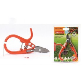 Forbici Cesoia Tagliarami 140mm Con Molla Per Rami Fino 3mm per Potatura Giardinaggio