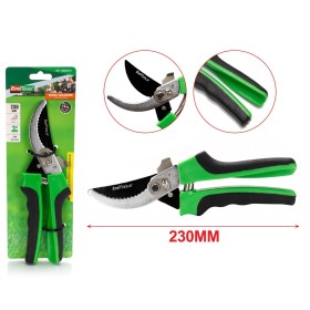 Forbici Cesoia Tagliarami 230mm Con Molla Rami Massimo Tagliabile 18mm per Potatura Giardinaggio Professionale
