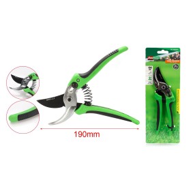 Forbici Cesoia Tagliarami 190mm Con Molla Rami Massimo Tagliabile 22mm per Potatura Giardinaggio Professionale